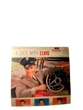A Date With Elvis Vinyl LP Album RCA Victor 1960 Stereo LSP-2011 (e)